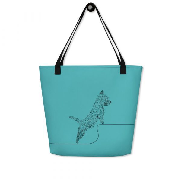 Cairn at Attention - Lola #1 Beach Tote Bag - Image 2