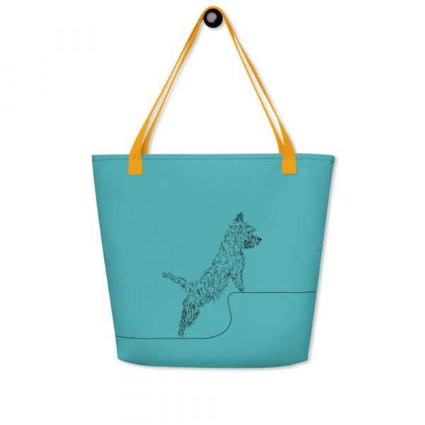 Cairn at Attention - Lola #1 Beach Tote Bag - Image 6