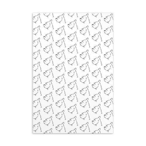 Snoot Doodler 4x6" Standard Postcard