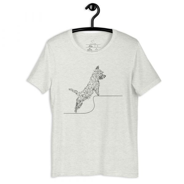 Cairn Terrier at Attention - Lola #1 Short-Sleeve Unisex T-Shirt - Image 34