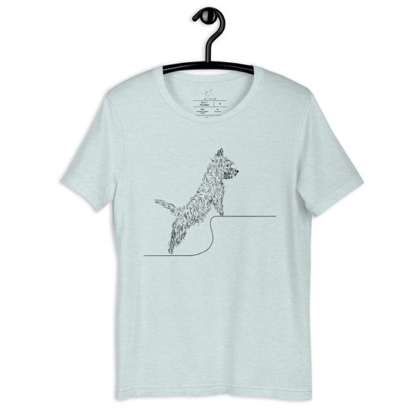 Cairn Terrier at Attention - Lola #1 Short-Sleeve Unisex T-Shirt - Image 32