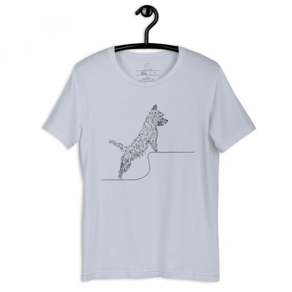 Cairn Terrier at Attention - Lola #1 Short-Sleeve Unisex T-Shirt - Image 30