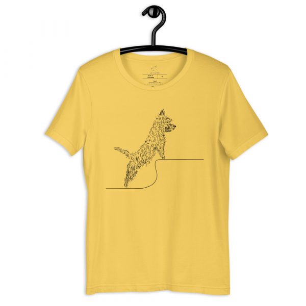 Cairn Terrier at Attention - Lola #1 Short-Sleeve Unisex T-Shirt - Image 28