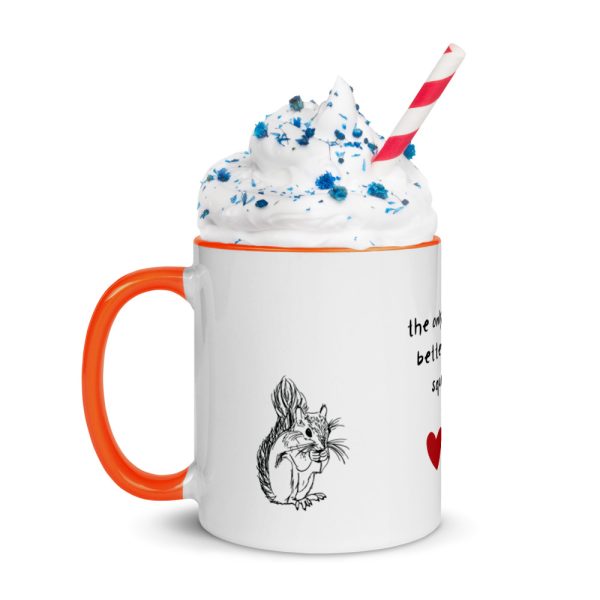 Mac + Squirrel Mug with Color Inside - Image 6