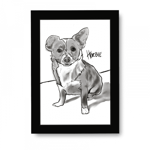 Custom Line Art - A Diddley Doodle Style