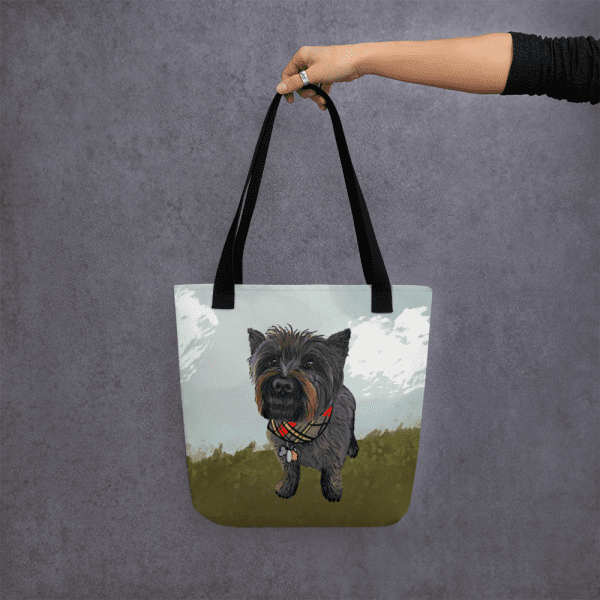 Ready for Adventure Cairn Terrier – Angus #2 Tote bag