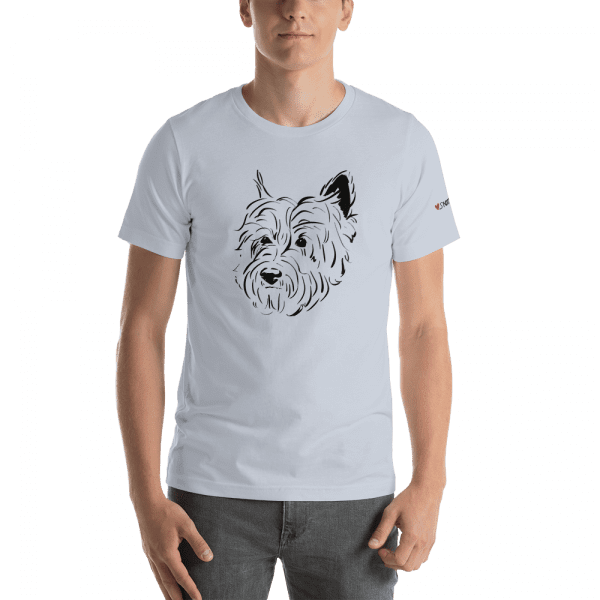 Handsome Cairn Terrier – Chester #1 BLK Unisex t-shirt - Image 32