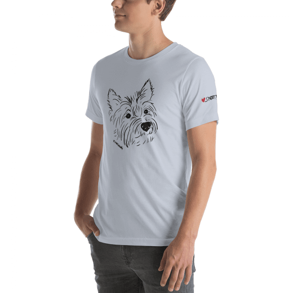 Handsome Cairn Terrier – Angus #1 BLK Unisex t-shirt - Image 34