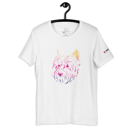 Handsome Cairn Terrier - Chester #1 CLR Unisex t-shirt