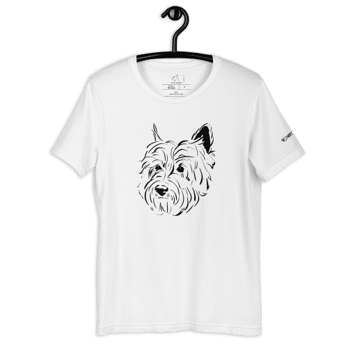 Handsome Cairn Terrier – Chester #1 BLK Unisex t-shirt