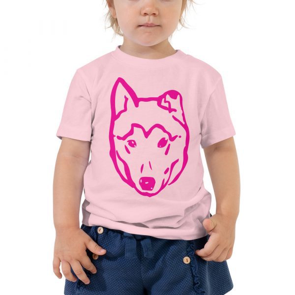 Baby Patel Custom Dog Art Toddler Short Sleeve Tee